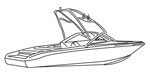 Euro Tournament Ski-Wakeboard Boat