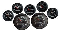 Black Seven Gauge Combination Set
