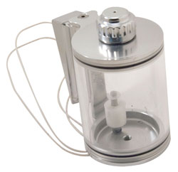 26 Ounce Billet Aluminum Outdrive Reservoir, Polished/Clear Anodized