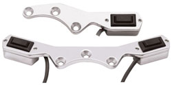 Steering Wheel Mounted Trim Switches, Billet Aluminum, Polished