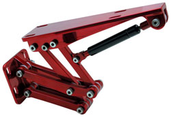 Long Arm Scissors Hinge with Gas Shock