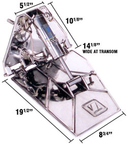 Complete Stainless Steel Trim-Tab Kit