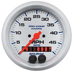 Autometer 100 MPH GPS Speedometer 3-3/8