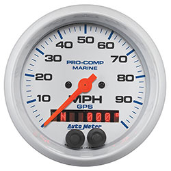 Autometer 100 MPH GPS Speedometer 3-3/8
