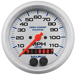 Autometer 100 MPH GPS Speedometer 3-3/8