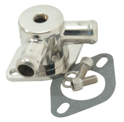 Polished Water Outlet Divider With Bypass Hole & 1