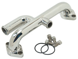 Crossover w/Bypass 1-1/4" Slip-on Hose Connection Port Entry