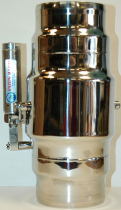 4” Inline Air Actuated Muffler