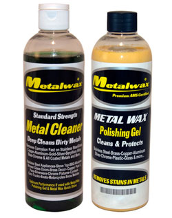 Metal Wax & Cleaner 16 Oz. Kit