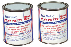 Heavy Duty Sea Goin' Poxy Putty - 1-1/2 lbs / 1 pint