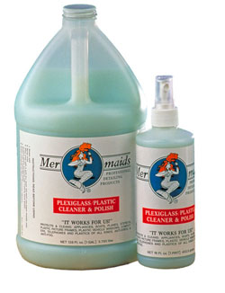 Plexiglas / Plastic Cleaner & Polish - 1 Gallon