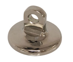 Chrome Bronze Cavitation Plate Pad - 3/8