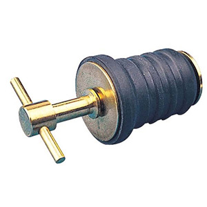 Brass T-Handle Twist-In Drain Plug