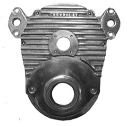 Finned Aluminum Cam Drive Timing Cover - Gen 6 Big Block Chevy