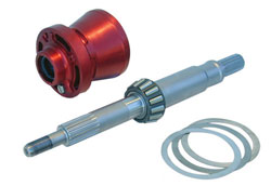 Bravo HD Prop Shaft Kit with Red Carrier