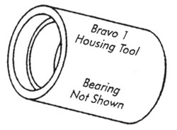 Bravo 1 Housing Tool With Bearing