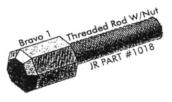 Bravo 1 Threaded Rod Flange Nut