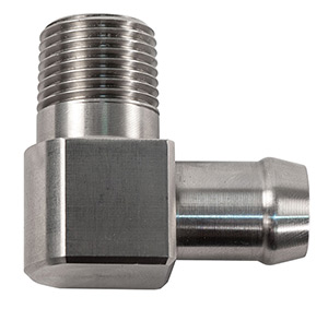 90 Degree Chrome Plated Brass 1/2
