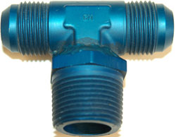 Tee -12 with 1” NPT on the Side