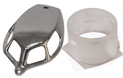 Chrome Cowl Vent