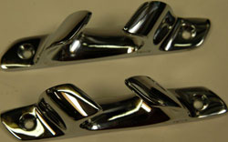 CHROMED BRONZE BOW HOOKS