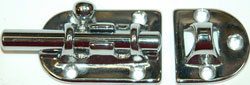 CHROME LATCH LOCK