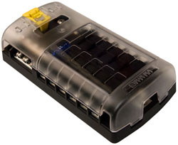 Marine Grade 6 Circuit Fuse Panel