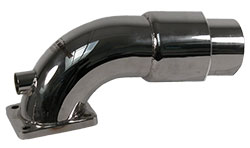 Stainless Steel Riser For Silent Choice Mercury Manifolds - 3