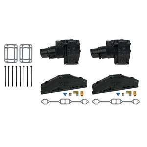 GLM Cast Iron Replacement Exhaust System - OMC/Volvo Small Block GM