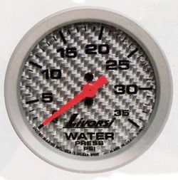 Livorsi 0-35 PSI Water Pressure Gauge Mega & Race Rim 2-1/16