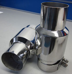 FULL-TIME MUFFLER CLAMP-ON
