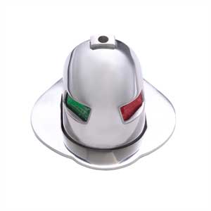 Polished Stainless Steel LED Pop-up Bow Light 