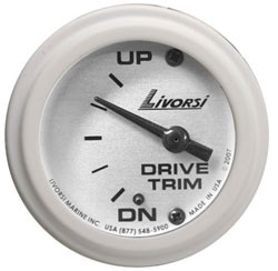 Livorsi Trimmeter Gauge 10-90 Ohms Industrial Series 2-1/16