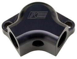Billet Aluminum Water Outlet Divider Tees BBC 3/4