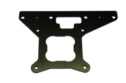 Billet 4150 Standard Holley Regulator/Throttle Cable Bracket