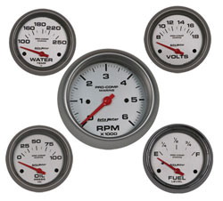 Platinum Five Gauge Combo Set