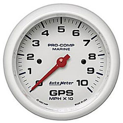 Autometer 100 MPH GPS Speedometer 3-3/8