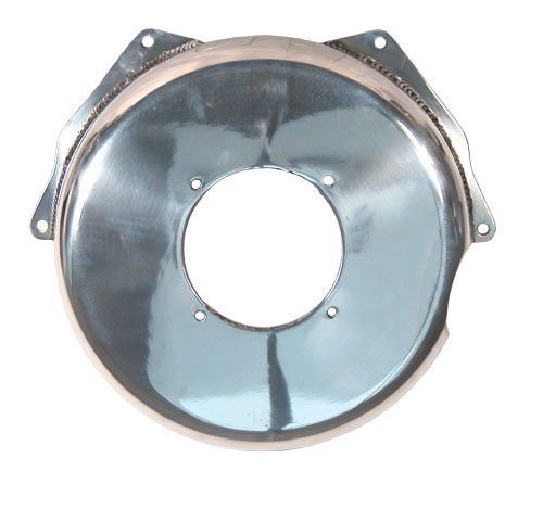 polished aluminum bellhousing