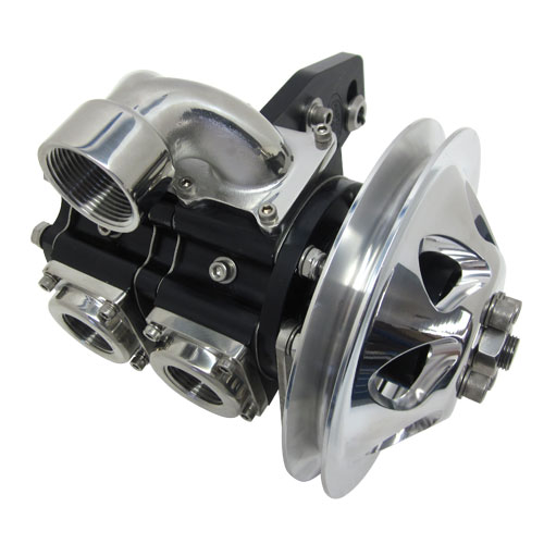 dual stage water pump