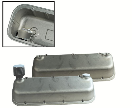 cast aluminum valve cover