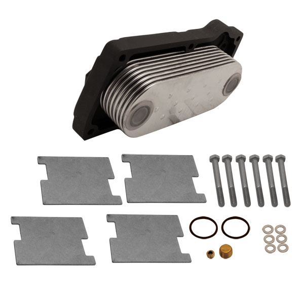 oil cooler cover plate kit