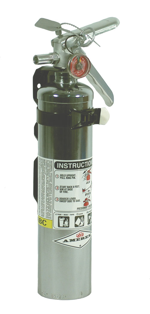 Chrome Fire Extinguishers