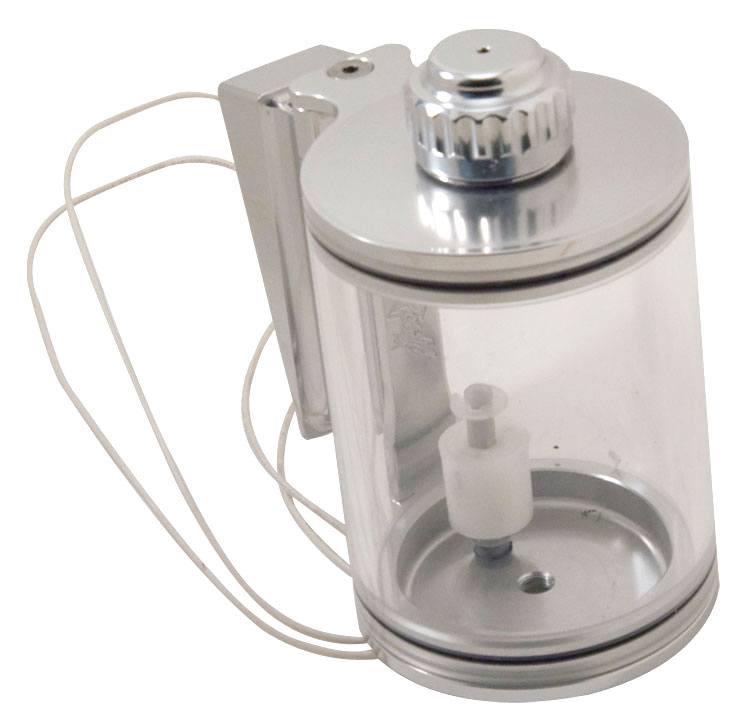 26 Ounce Billet Aluminum Outdrive Reservoir, Polished/Clear Anodized