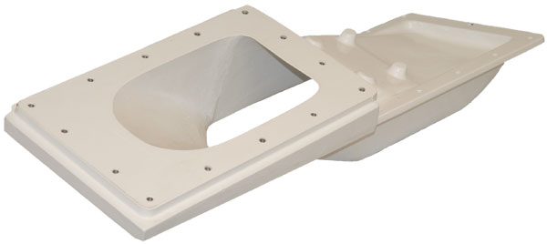 Dual Pump Intake, Starboard 20 Degree 