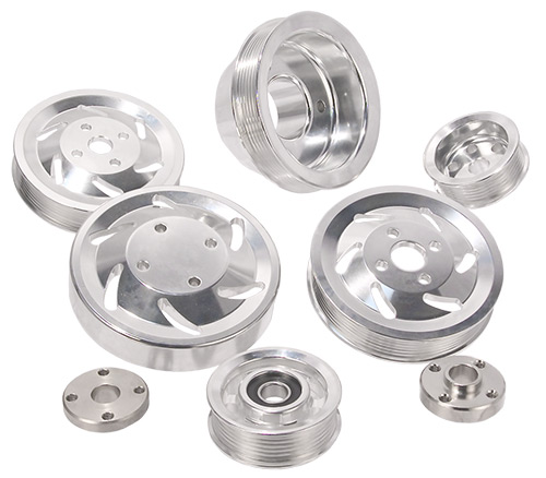 Billet 454/502 Mercury Serpentine Pulley Kit 