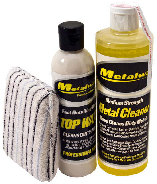 Metal Wax Water Spot Remover Kit 