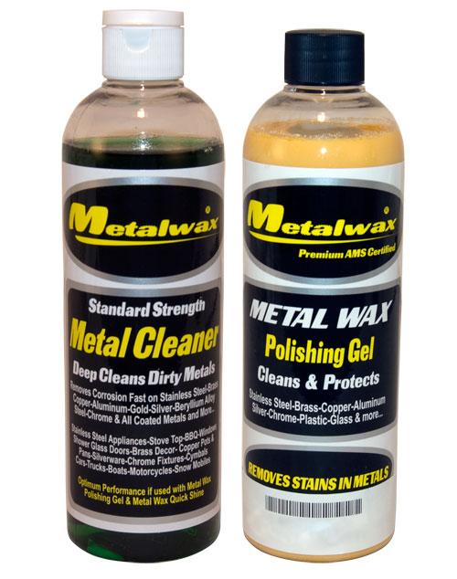 Metal Wax & Cleaner 16 Oz. Kit