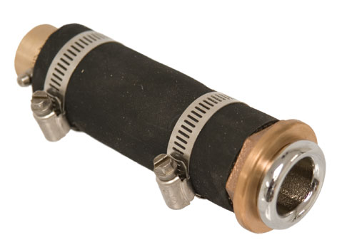 Machined Bronze Chrome Plated Thru-Hull 