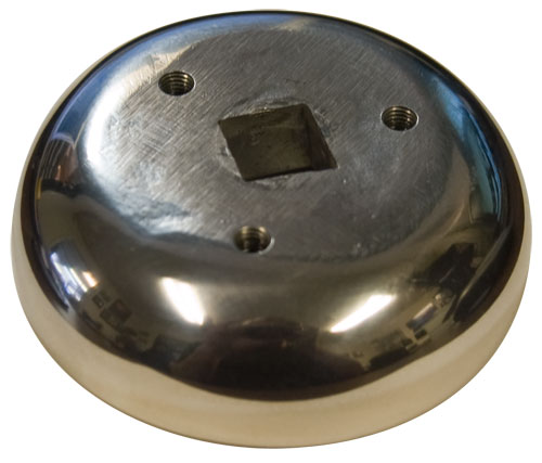 Square Tapered Cast Aluminum Steering Shaft Adapter