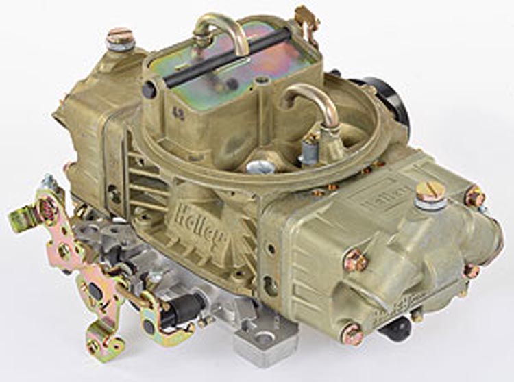 Model 4150 600 CFM Four Barrel Marine Carburetor with Mechanical Secondaries 